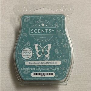 Scentsy Blue Lavender & Bergamot wax bar